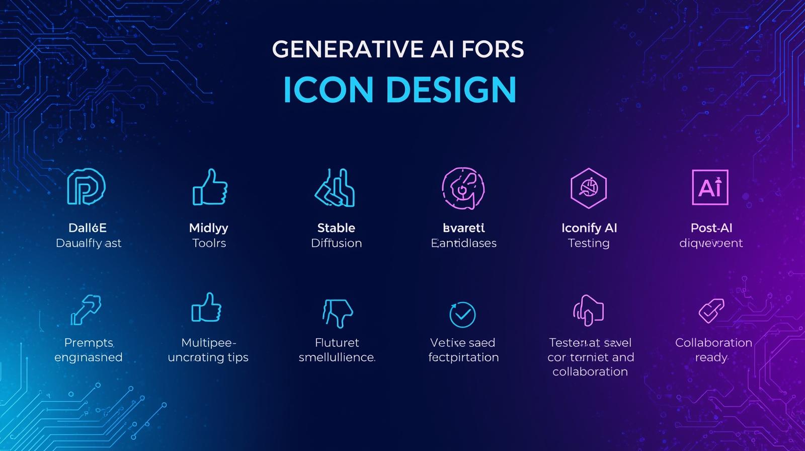 Generative AI for Icon Design: Best Tools & Techniques